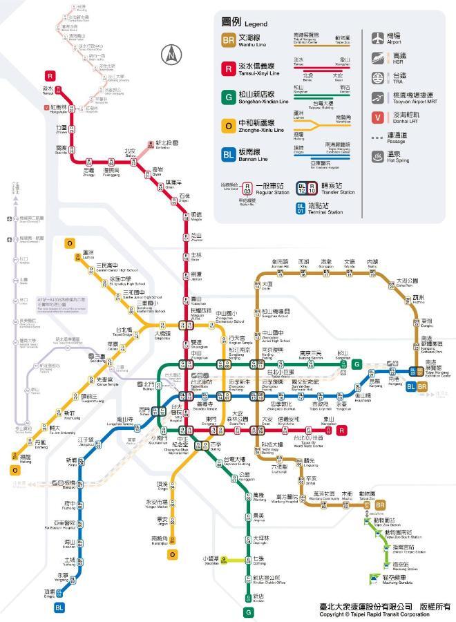 3 Bedrooms And 1 Study And 3 Bathrooms Near Taipei 101 & Mrt Exterior foto